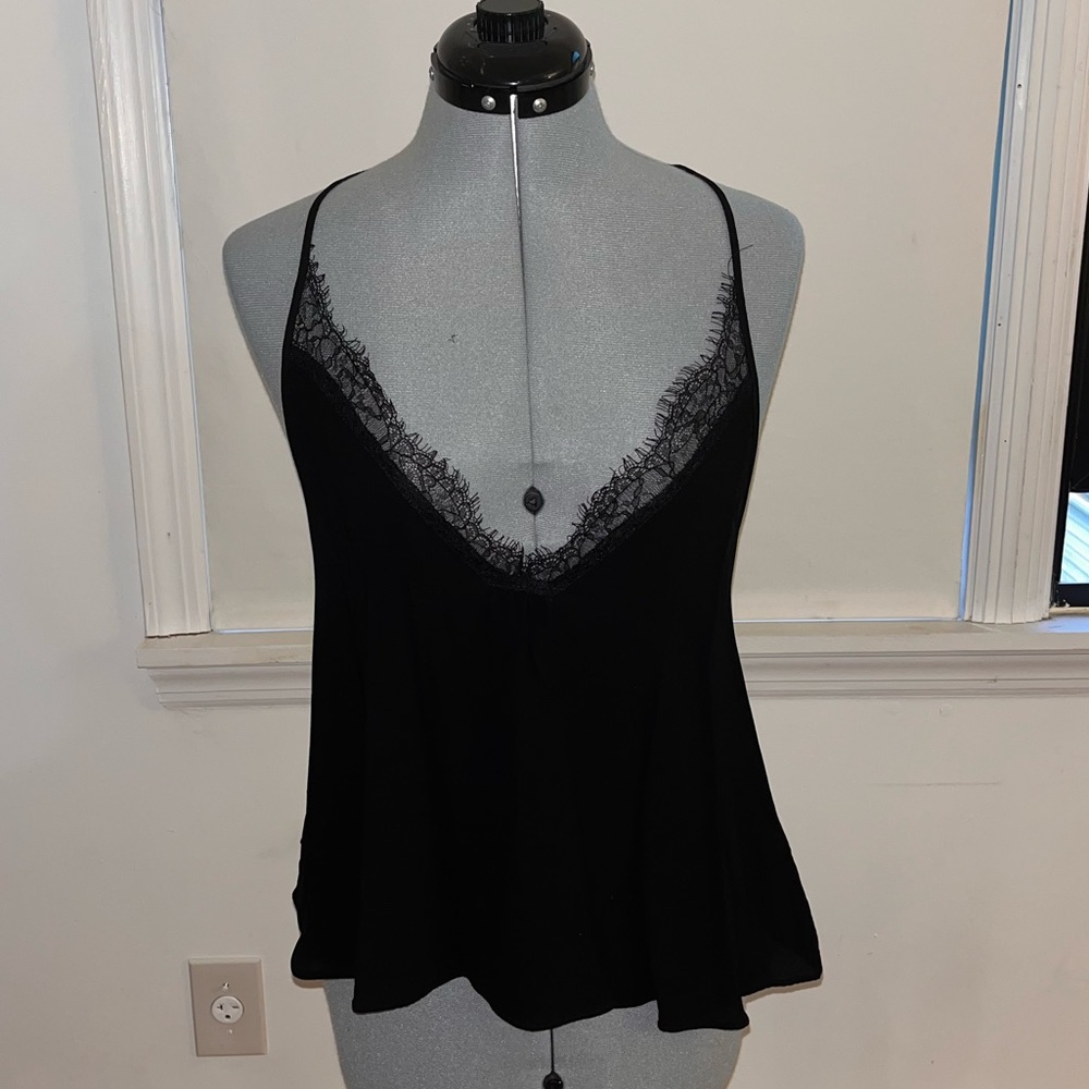 zara lace top